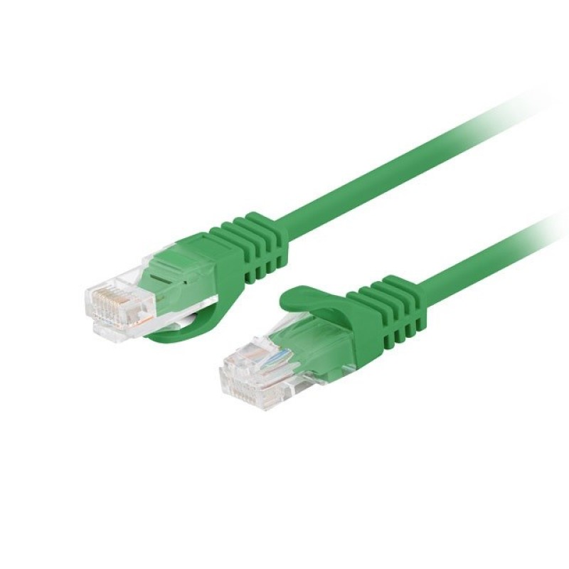 Fluke Passed Lanberg patchcord cat.6 UTP 2m green 10-pack Fluke Passed Lanberg patchcord cat.6 UTP 2m green 10-pack