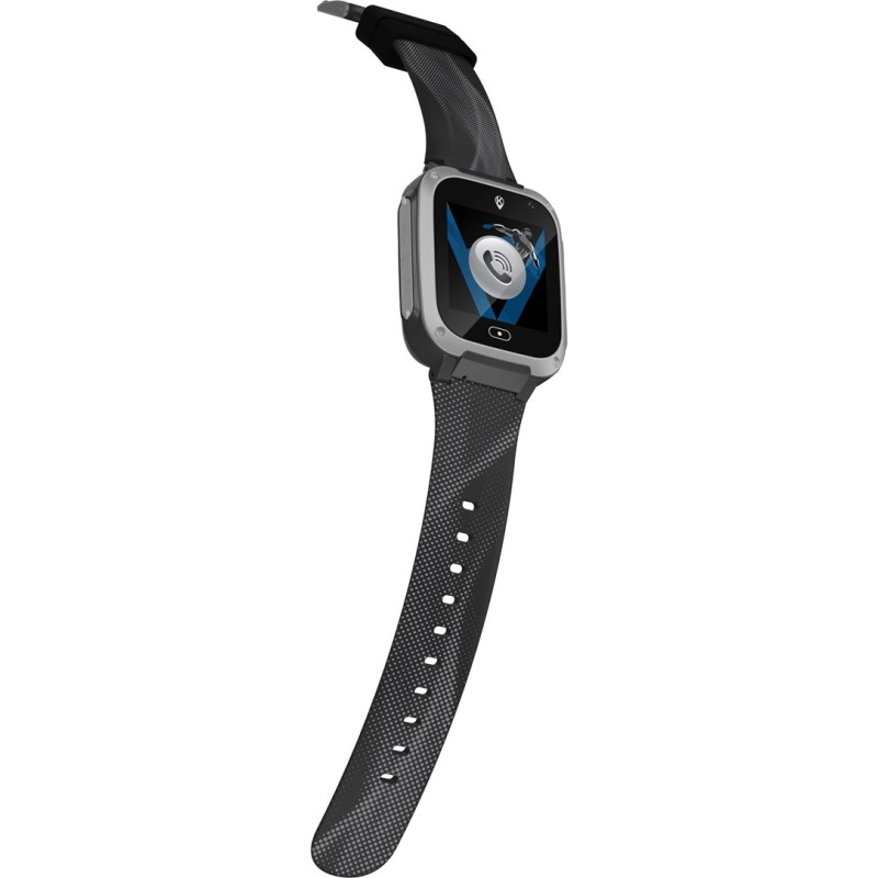 KiDiZ Basic black smartwatch for children