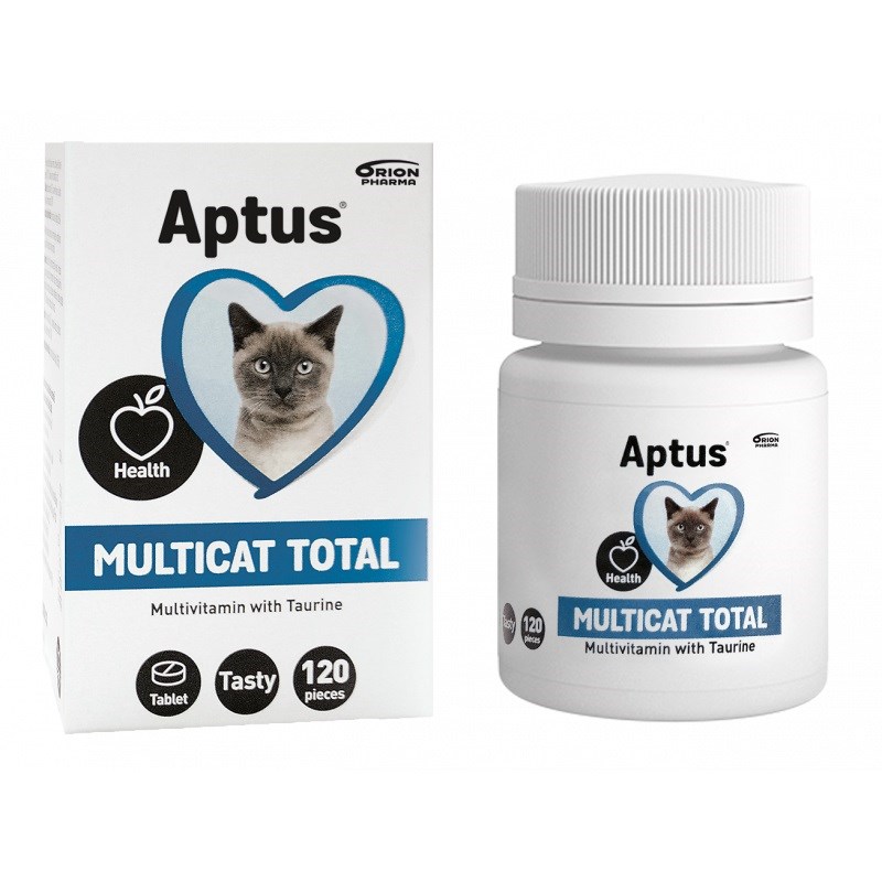 APTUS Multicat Total Multivitamin - supplements for cats – 120 APTUS Multicat Total Multivitamin - supplements for cats – 120