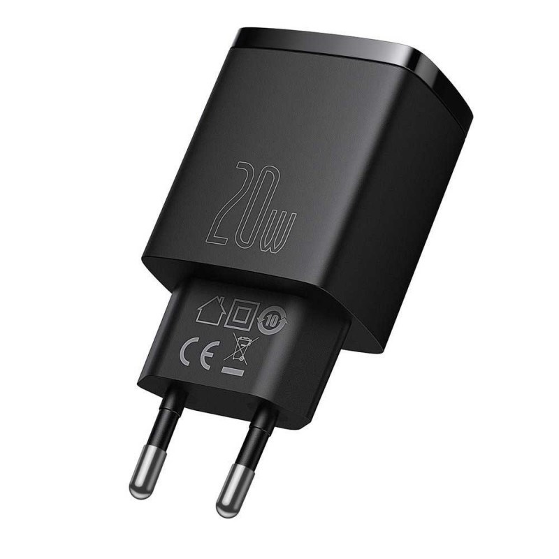 Baseus CCXJ-B01 mobile device charger Universal Black AC Fast charging Indoor Baseus CCXJ-B01 mobile device charger Universal Black AC Fast charging Indoor