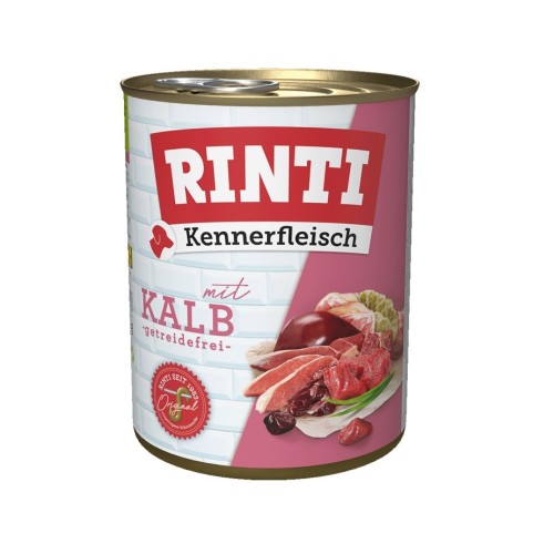 RINTI Kennerfleisch Veal - wet dog food - 800g