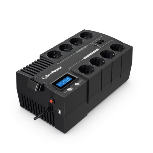 CyberPower BR1200ELCD uninterruptible power supply (UPS) Line-Interactive 1.2 kVA 720 W 8 AC outlet(s) CyberPower BR1200ELCD uninterruptible power supply (UPS) Line-Interactive 1.2 kVA 720 W 8 AC outlet(s)