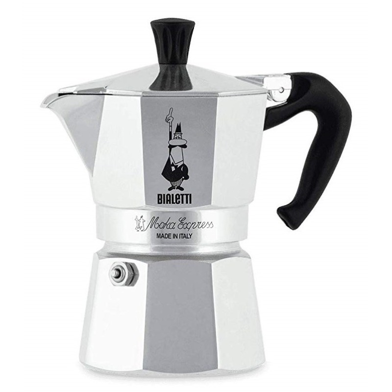 Bialetti Moka Express Moka pot 0.06 L Aluminium, Black Bialetti Moka Express Moka pot 0.06 L Aluminium, Black