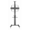 Gembird TVS-70T-02 Aluminum TV floor stand with caster wheels, 37 Gembird TVS-70T-02 Aluminum TV floor stand with caster wheels, 37