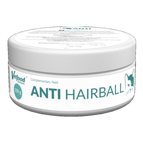 VETFOOD Aniti-Hairball - complementary food for cats - 100 g VETFOOD Aniti-Hairball - complementary food for cats - 100 g