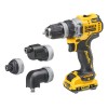DeWalt DCD703L2T 12 V 4-head drill/driver DeWalt DCD703L2T 12 V 4-head drill/driver