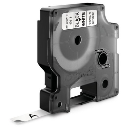 DYMO D1 Standard - Black on White - 9mm