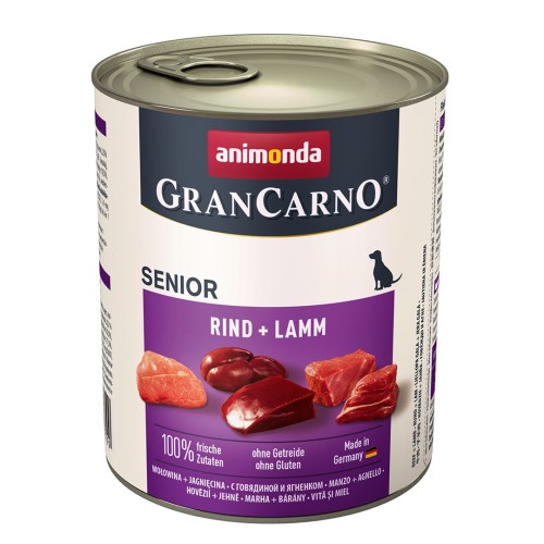ANIMONDA GranCarno Senior Beef with lamb - Wet dog food - 800 g ANIMONDA GranCarno Senior Beef with lamb - Wet dog food - 800 g