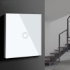 Touch Changeover Switch Light Switch Cross Switch Wall Switch Stair Switch with Color Change LED Backlight Recessed Switch 1-Fold Round White Touch Changeover Switch Light Switch Cross Switch Wall Switch Stair Switch with Color Change LED Backlight Recessed Switch 1-Fold Round White