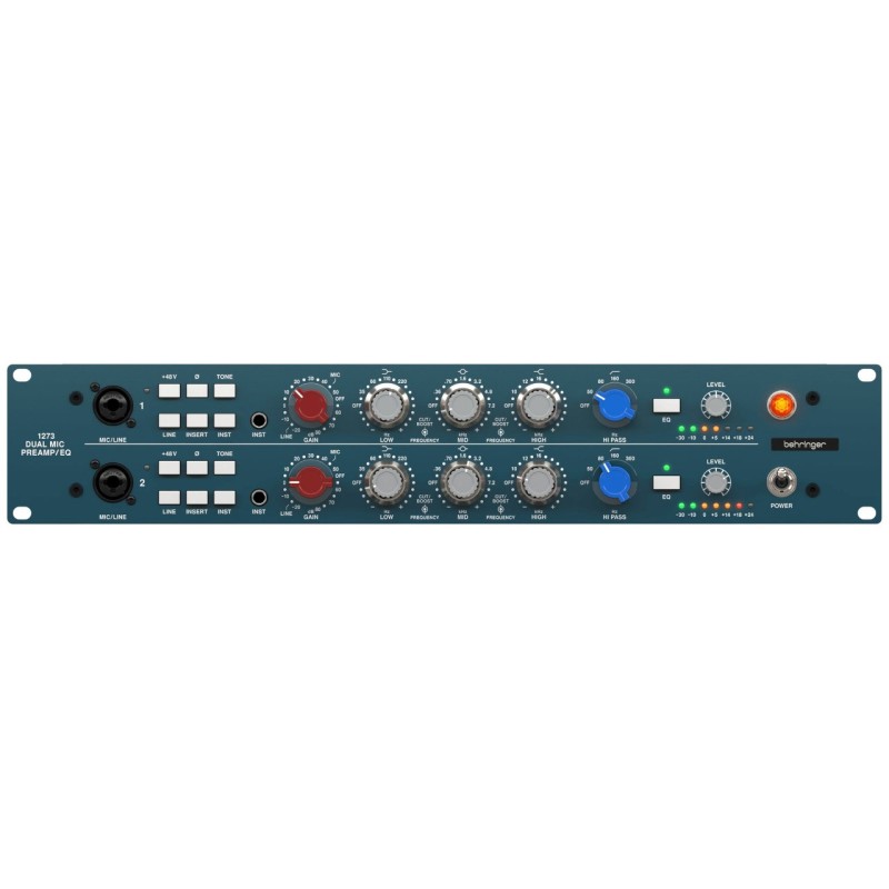 Behringer 1273 - Przedwzmacniacz mikrofonowy Behringer 1273 - Przedwzmacniacz mikrofonowy