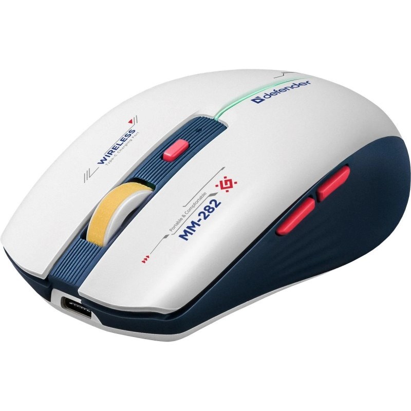 WIRELESS MOUSE DEFENDER DILA MM-282 RF 1800dpi 6P WIRELESS MOUSE DEFENDER DILA MM-282 RF 1800dpi 6P