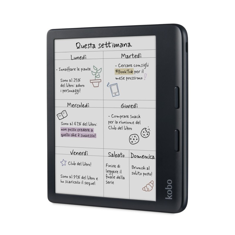 Rakuten Kobo Libra Colour e-book reader Touchscreen 32 GB Wi-Fi Black Rakuten Kobo Libra Colour e-book reader Touchscreen 32 GB Wi-Fi Black