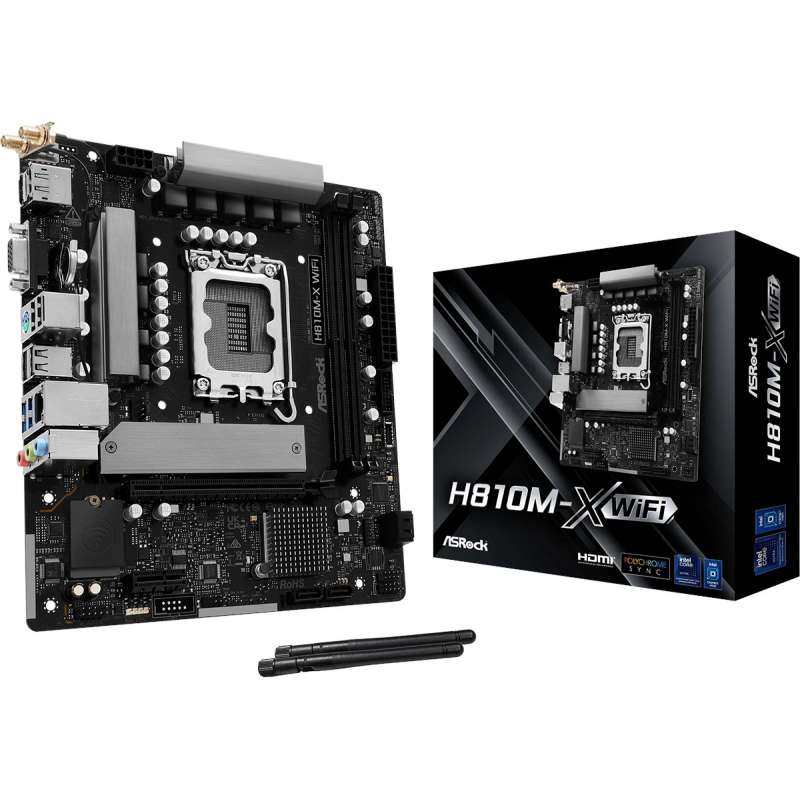 ASRock H810M-X WIFI Motherboard ASRock H810M-X WIFI Motherboard