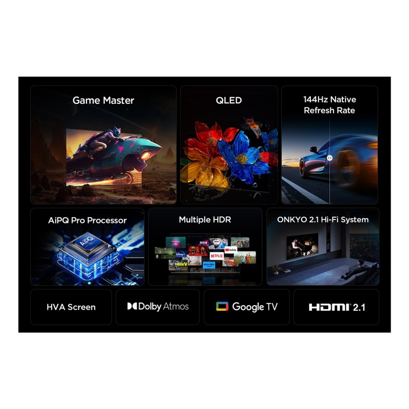 TCL P89K 98P89K TV 2.49 m (98