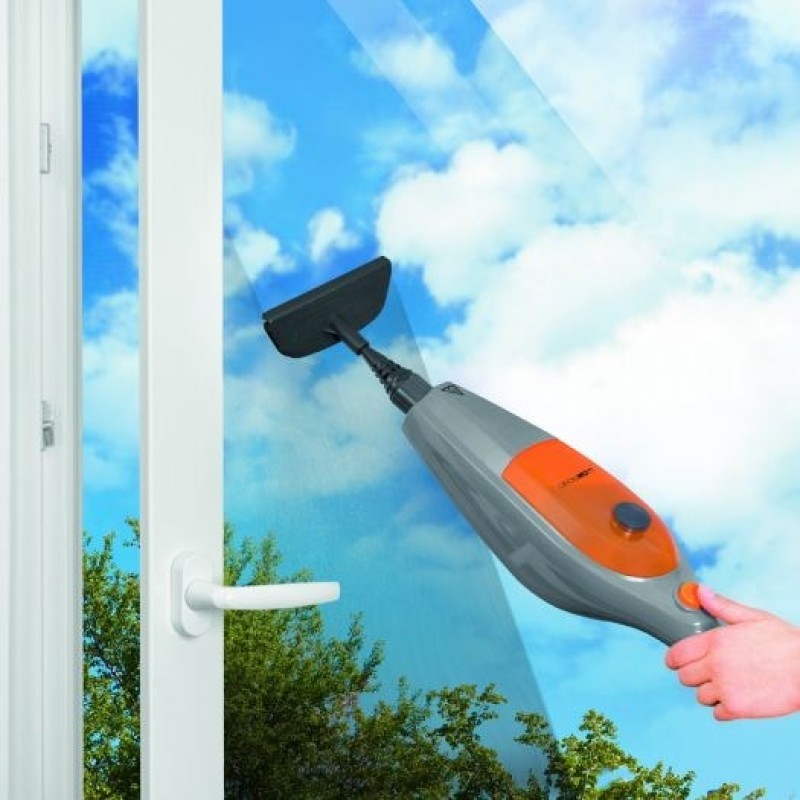 Clatronic DR 3539 Portable steam cleaner 0.3 L 1500 W Grey, Orange Clatronic DR 3539 Portable steam cleaner 0.3 L 1500 W Grey, Orange