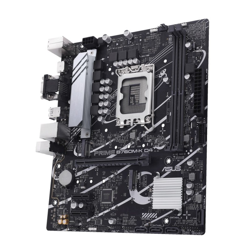 ASUS PRIME B760M-K D4 Intel B760 LGA 1700 micro ATX ASUS PRIME B760M-K D4 Intel B760 LGA 1700 micro ATX