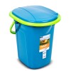 GreenBlue GB320BL Portable Travel Toilet Bucket Seat Camping Festival Handle Lid Durable Stable19L GreenBlue GB320BL Portable Travel Toilet Bucket Seat Camping Festival Handle Lid Durable Stable19L