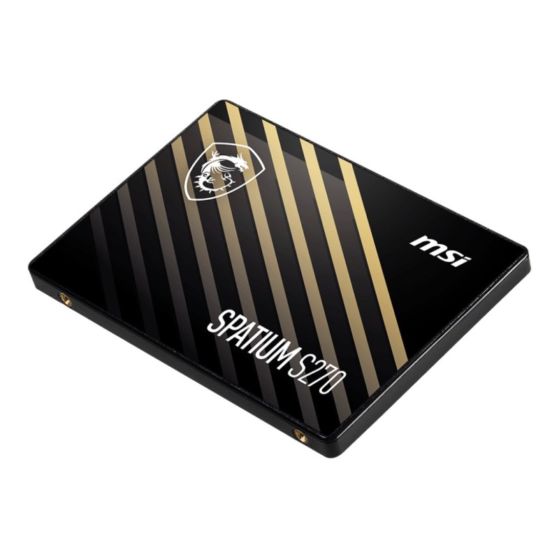 MSI SPATIUM S270 SATA 2.5 960GB internal solid state drive 2.5 MSI SPATIUM S270 SATA 2.5 960GB internal solid state drive 2.5