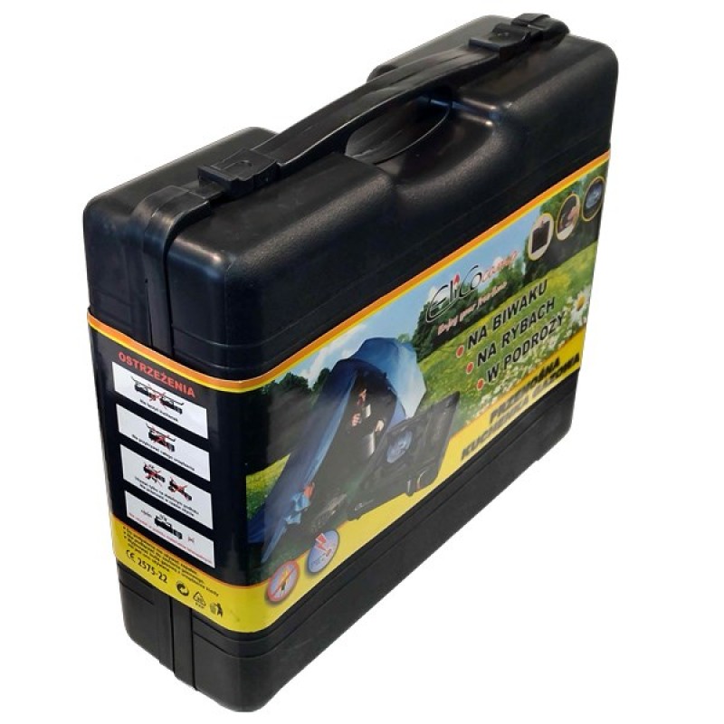 ELICO BDZ-155B Portable camping gas stove for 2.2 kW cartridges, piezo ignition.