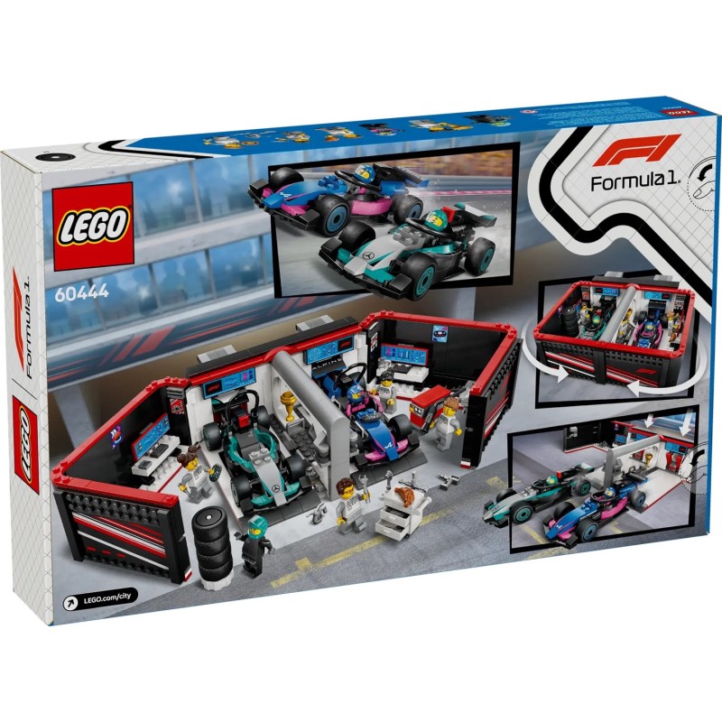 LEGO CITY 60444 F1 Garage & Mercedes-AMG & Alpine Cars LEGO CITY 60444 F1 Garage & Mercedes-AMG & Alpine Cars