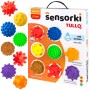 Sensory balls without holes TULLO 8 pcs