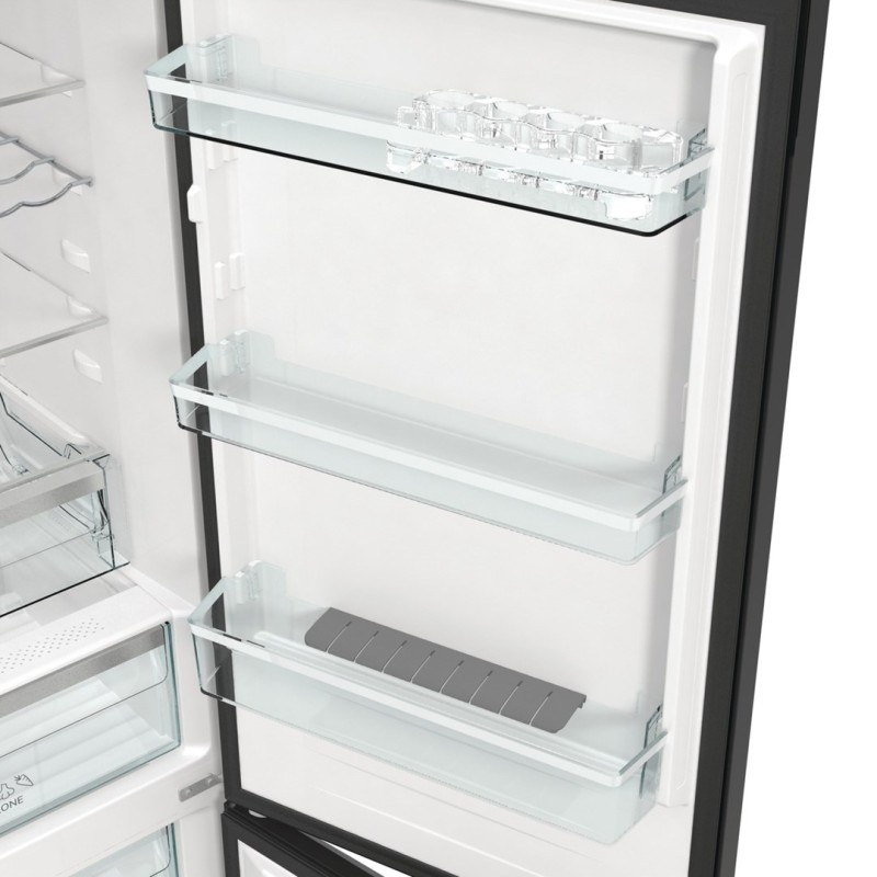 Gorenje NRK6192ABK4 fridge-freezer Freestanding 302 L E Black Gorenje NRK6192ABK4 fridge-freezer Freestanding 302 L E Black