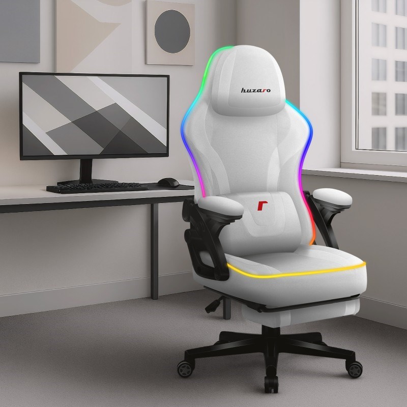 RGB White Mesh gaming chair RGB White Mesh gaming chair