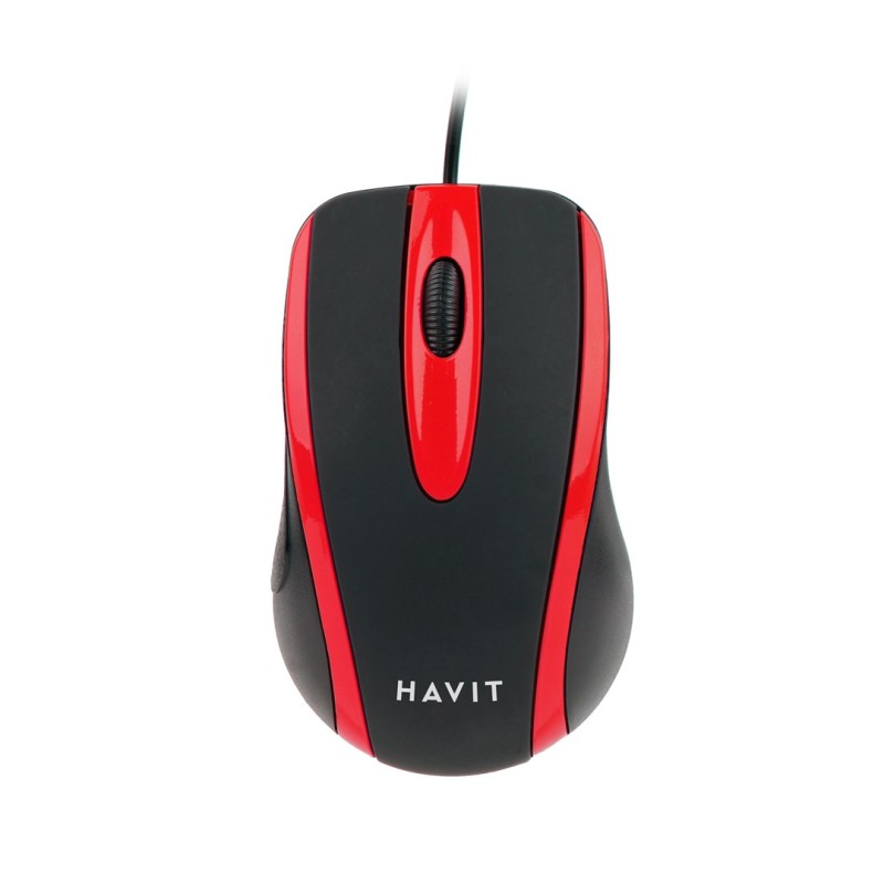 Havit HV-MS753 universal mouse (black/red)