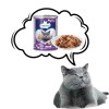 PREVITAL Cat Food with lamb and turkey in jelly - wet food for cats - 415g