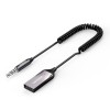 Ugreen CM309 Bluetooth 5.0 Audio Receiver USB Cable Audio Adapter AUX Jack Black