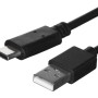 Lanberg CA-USBO-20CU-0018-BK kabel USB 1,8 m USB 2.0 USB A USB C Black