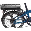 Snapp City-E folding electric bicycle, blue Snapp City-E folding electric bicycle, blue