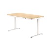 ACTIVEJET desk with electric height adjustment 140x70 ET119W-C white/oak ACTIVEJET desk with electric height adjustment 140x70 ET119W-C white/oak