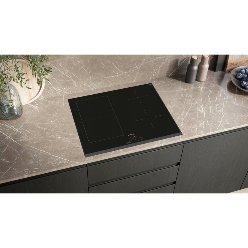 Siemens iQ500 ED651BSB6E hob Black Built-in 60 cm Zone induction hob 4 zone(s) Siemens iQ500 ED651BSB6E hob Black Built-in 60 cm Zone induction hob 4 zone(s)