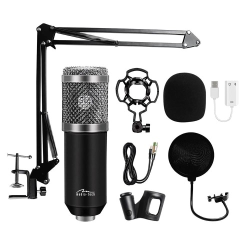 Microphone with accessories kit STUDIO AND STREAMING MICROPHONE MT397S Microphone with accessories kit STUDIO AND STREAMING MICROPHONE MT397S