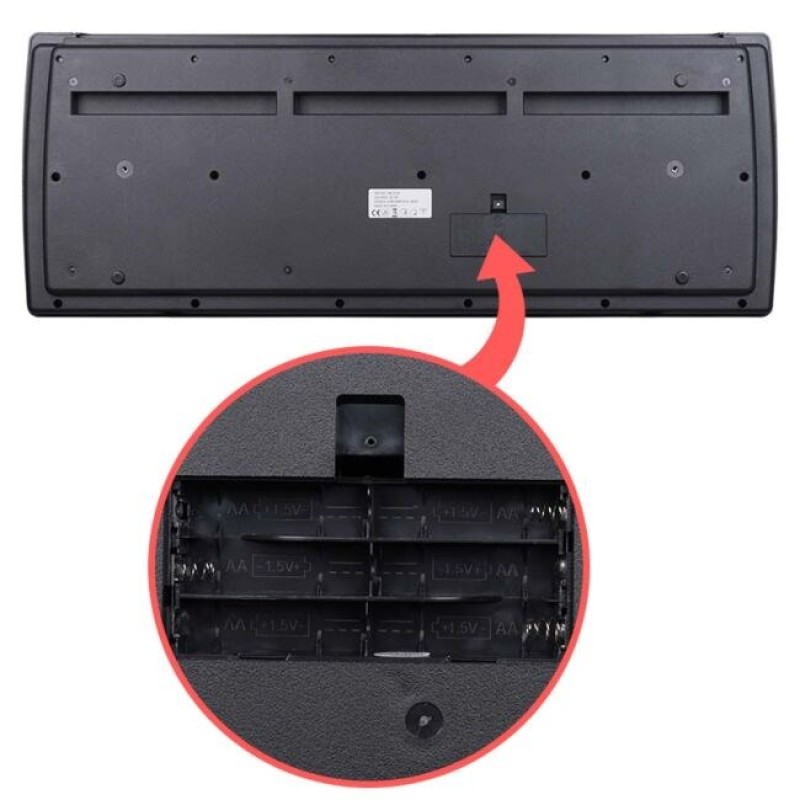 MK 2106 - keyboard with microphone for learning to play, designed for children