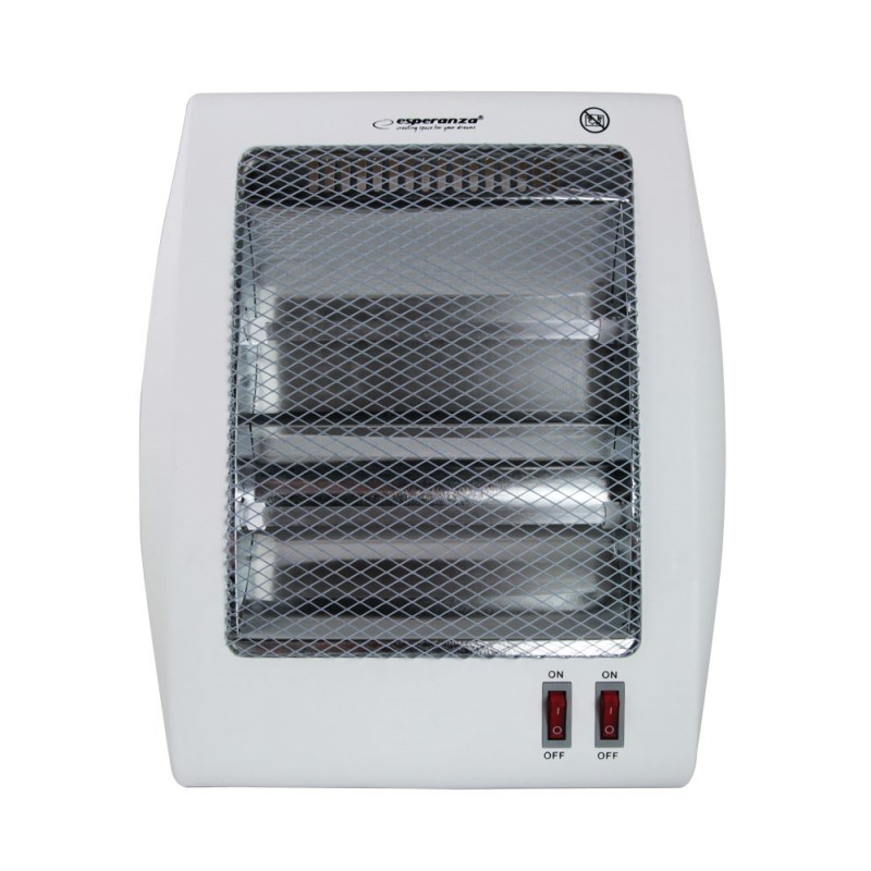 Esperanza EHH010 Electric quartz heater 400W/800W White Esperanza EHH010 Electric quartz heater 400W/800W White