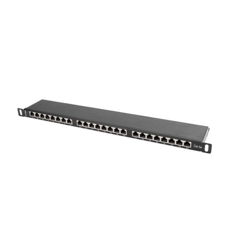 LANBERG PATCH PANEL 24 PORT 0.5U CAT.6 UTP GRAY LANBERG PATCH PANEL 24 PORT 0.5U CAT.6 UTP GRAY