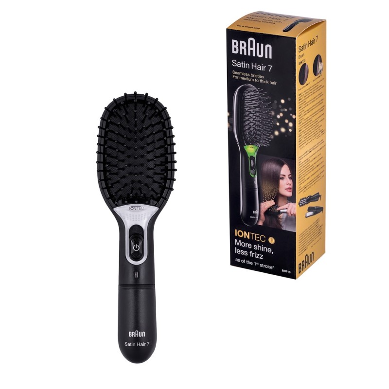 Braun Satin Hair 7 Adult Paddle hairbrush Black 1 pc(s)