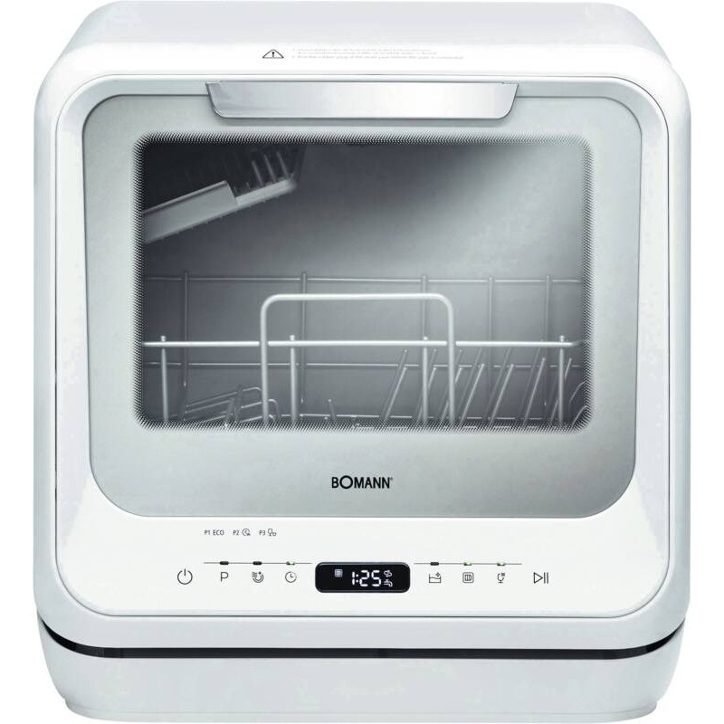 Bomann TSG 5704 Countertop dishwasher 2 place settings D white