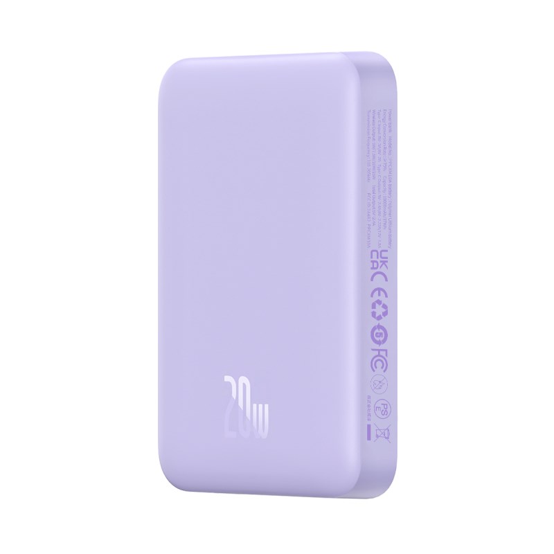 Baseus P10059001513-00 Lithium polymer (LiPo) power bank 10000 mAh Wireless charging Purple Baseus P10059001513-00 Lithium polymer (LiPo) power bank 10000 mAh Wireless charging Purple