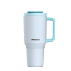 Thermal mug with telescopic straw Kambukka Rio Tumbler 950ml Frosty Coconut Thermal mug with telescopic straw Kambukka Rio Tumbler 950ml Frosty Coconut