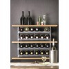 Rotho VARIO Tabletop wine rack 6 bottle(s) Grey Rotho VARIO Tabletop wine rack 6 bottle(s) Grey