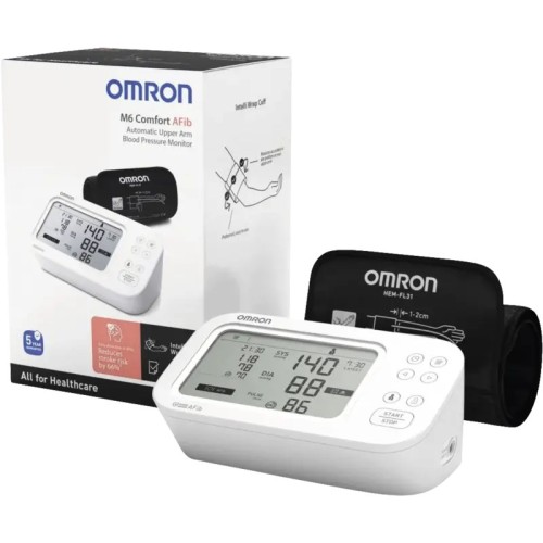 Omron M6 COMFORT AFIB upper arm blood pressure monitor