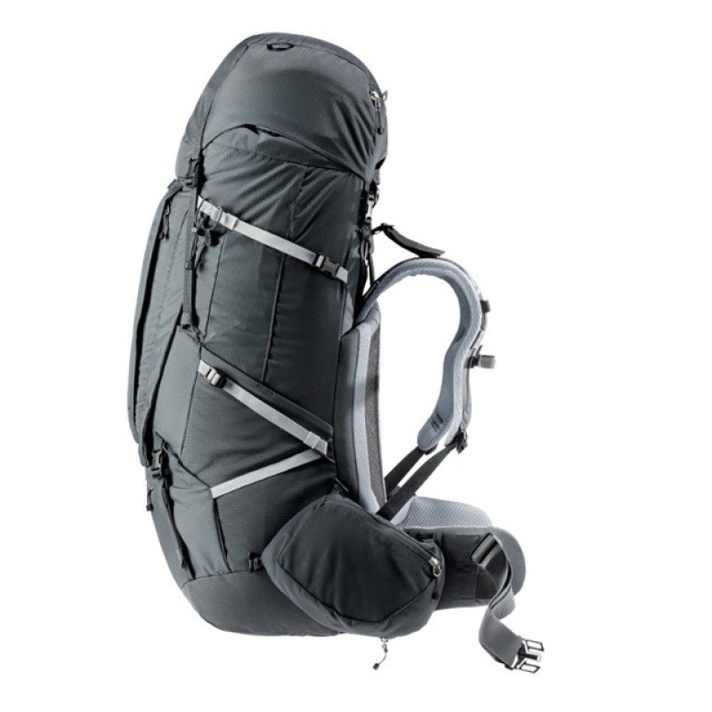 Deuter Aircontact Pro 75+10 SL Women's hiking backpack Graphite Deuter Aircontact Pro 75+10 SL Women's hiking backpack Graphite
