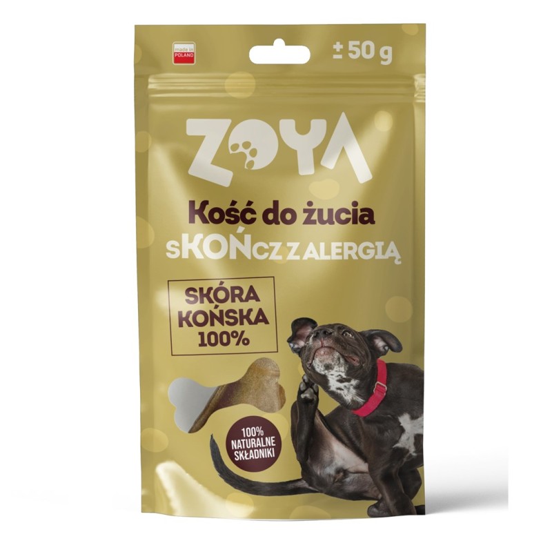 ZOYA Chewing bone Horse - dog treat - 55g ZOYA Chewing bone Horse - dog treat - 55g