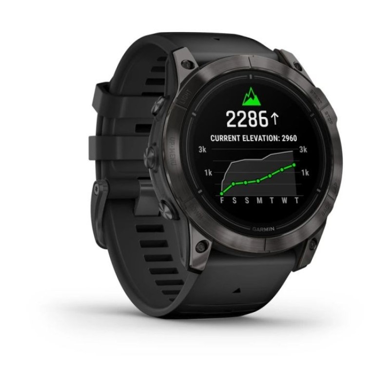 Garmin EPIX PRO g2 51mm Sapphire Carbon Gray DLC Titanium Black Garmin EPIX PRO g2 51mm Sapphire Carbon Gray DLC Titanium Black