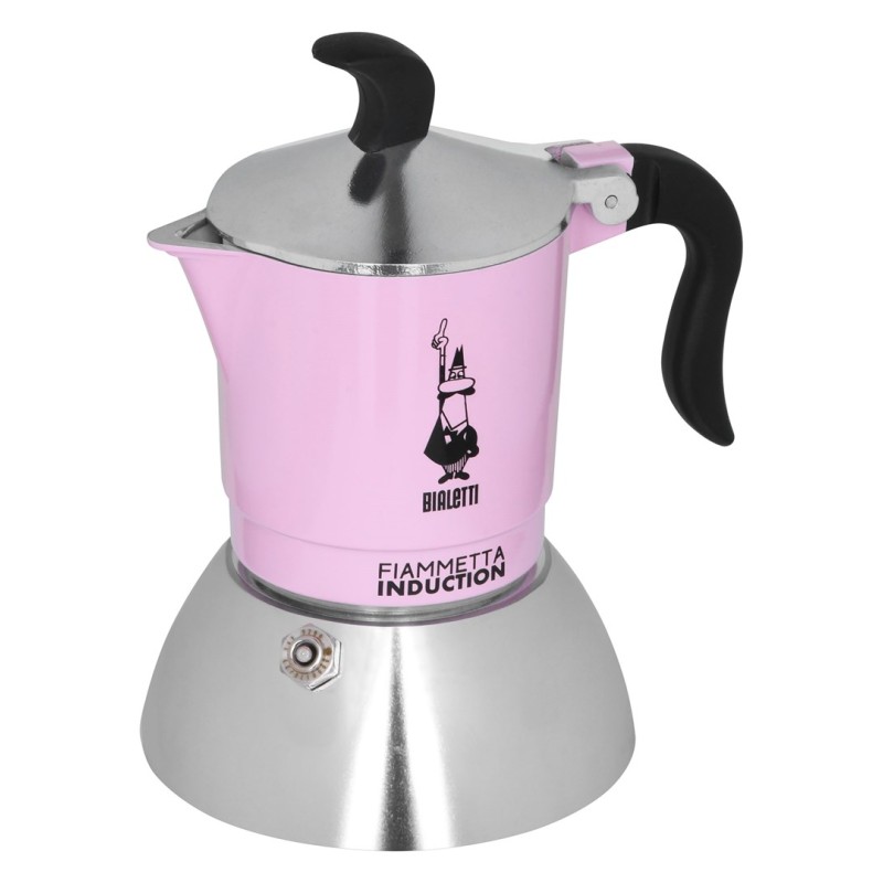 Bialetti 6585 Moka pot 0.09 L Black, Pink, Silver Bialetti 6585 Moka pot 0.09 L Black, Pink, Silver