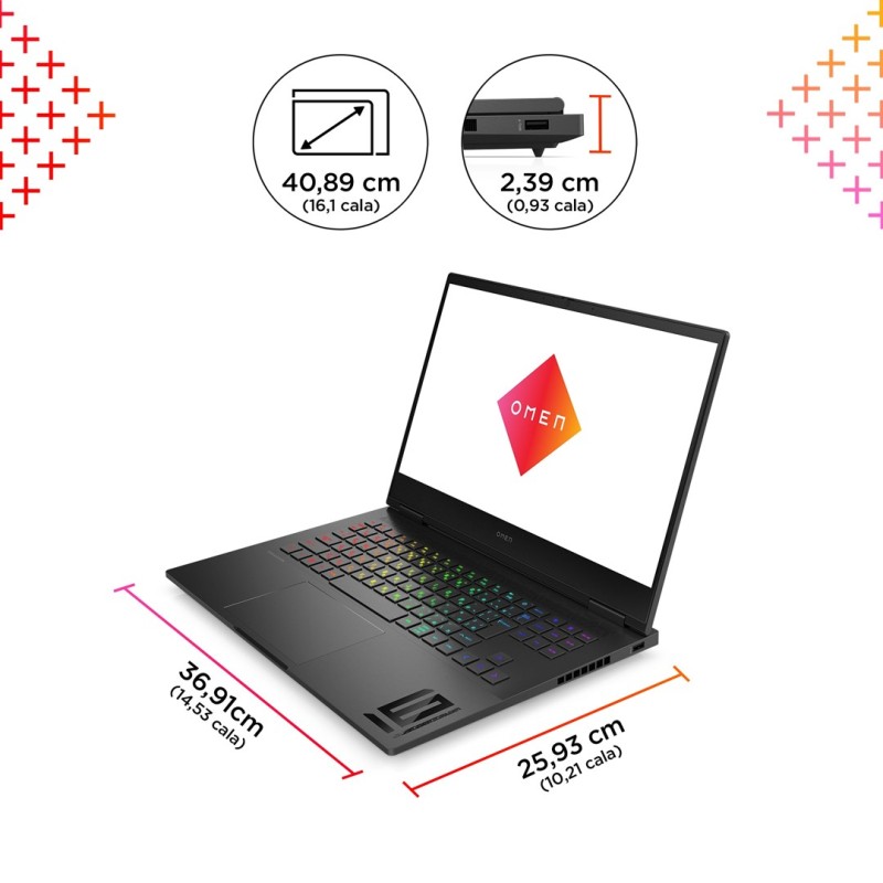 HP OMEN 16-wd0004nw i7-13620H 16,1 HP OMEN 16-wd0004nw i7-13620H 16,1