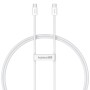 Baseus Superior USB C to USB C data cable 1 m 30 W White